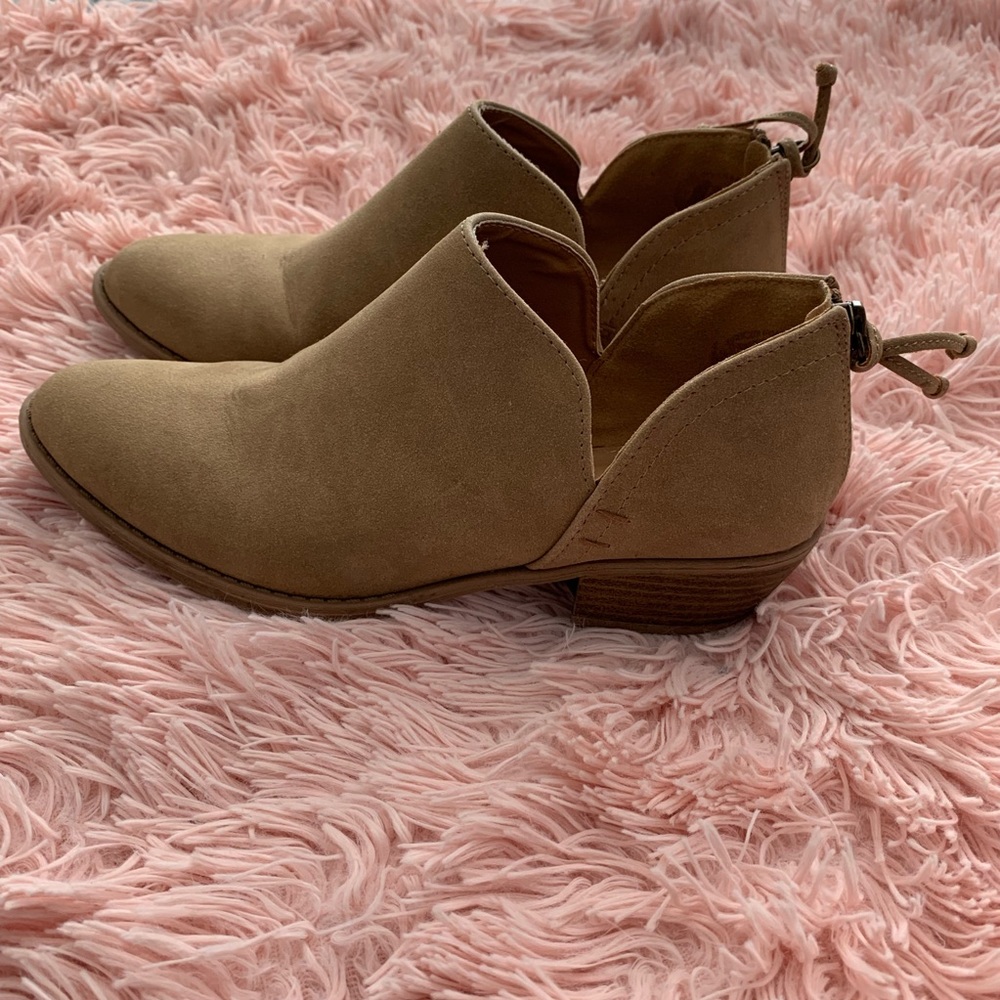 Nude Ankle Booties